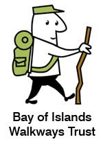 Wandelen in de Bay of Islands Nieuw Zeeland met camperverhuur Nieuw Zeeland