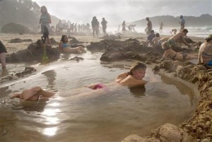 Hotwater beach nieuw zeeland